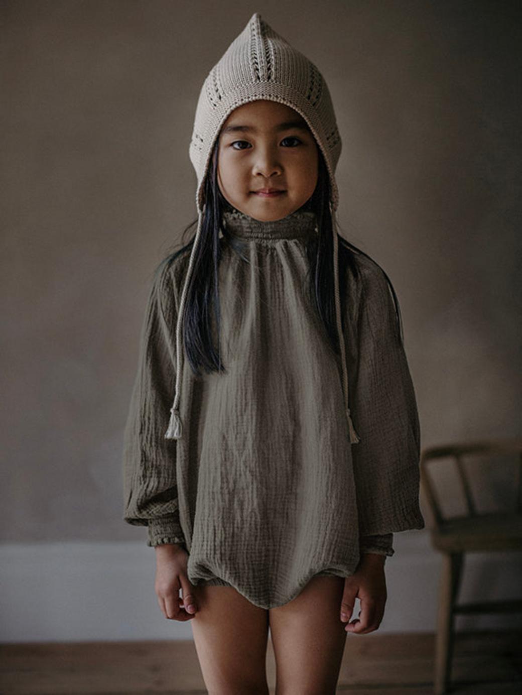 The Muslin Bodysuit - Sage