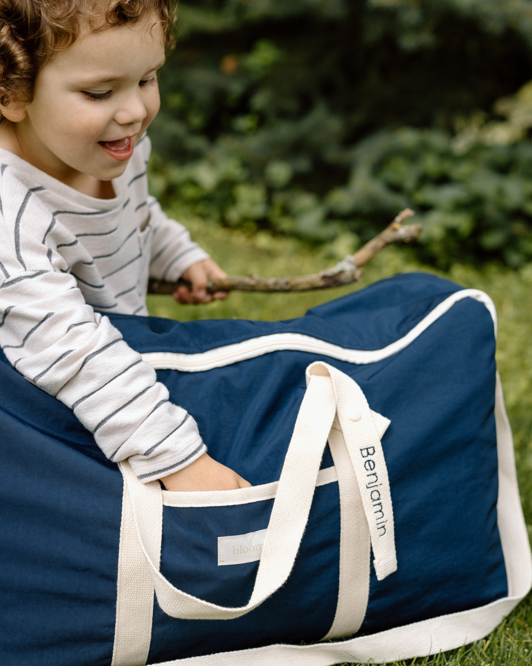 Organic Portable Bedding Set - Preschool Toddler Nap Mat- tenlittle