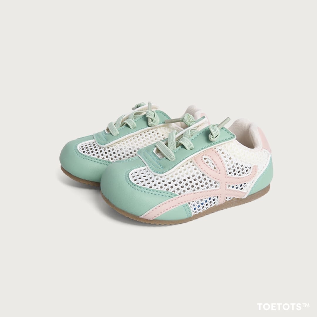 Loopie Air Kid Sneaker – Breathable Mesh, Zero-Drop Sole