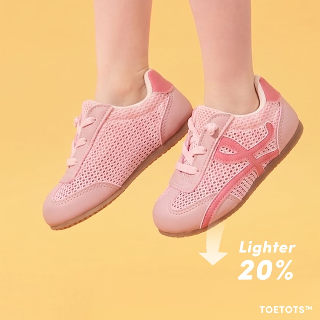 Loopie Air Kid Sneaker – Breathable Mesh, Zero-Drop Sole