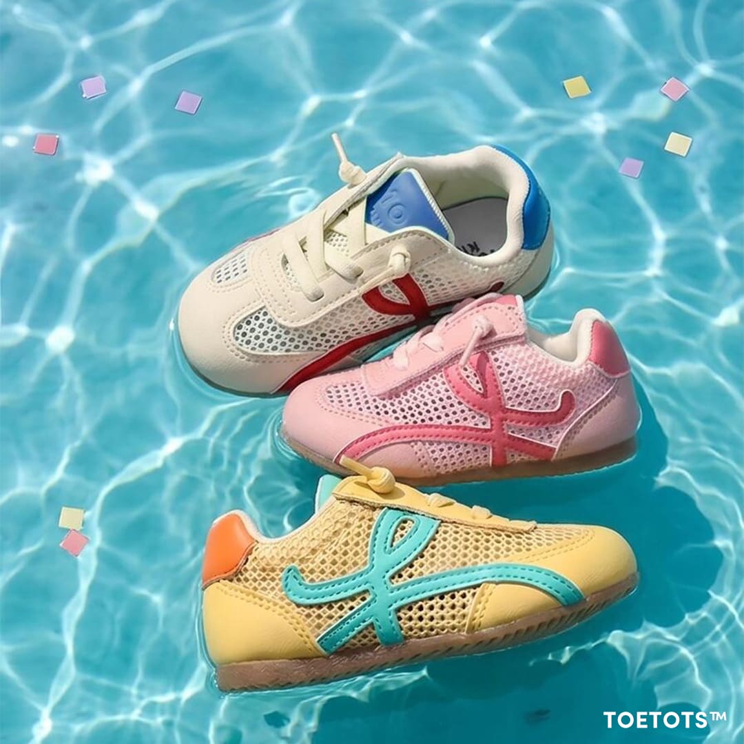 Loopie Air Kid Sneaker – Breathable Mesh, Zero-Drop Sole