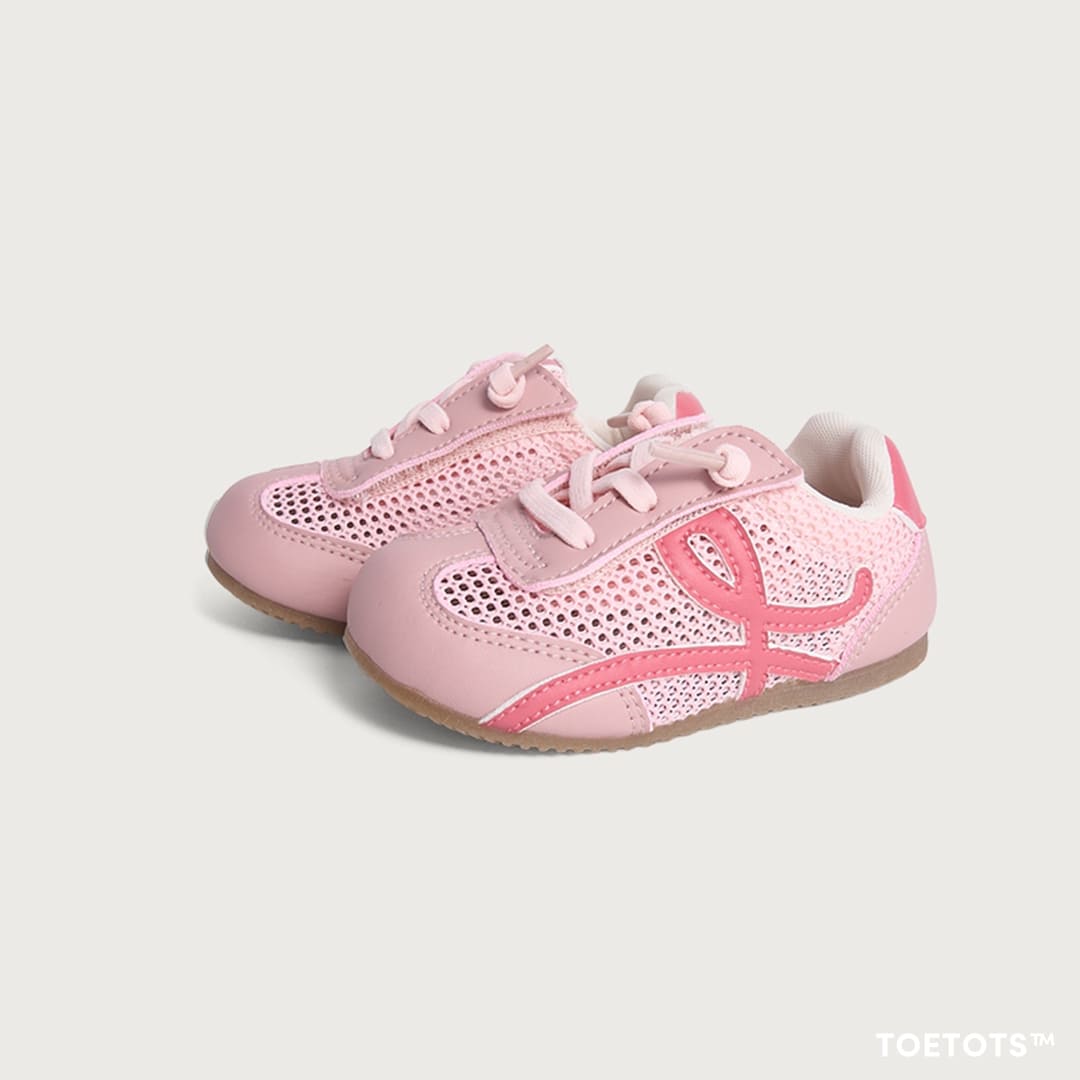 Loopie Air Kid Sneaker – Breathable Mesh, Zero-Drop Sole