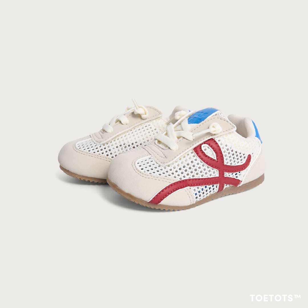 Loopie Air Kid Sneaker – Breathable Mesh, Zero-Drop Sole