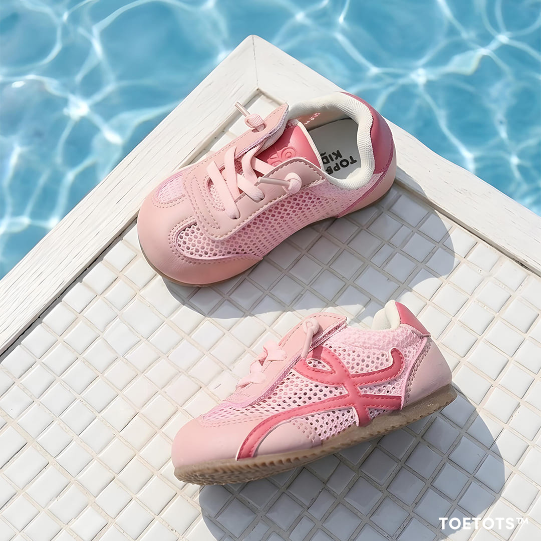 Loopie Air Kid Sneaker – Breathable Mesh, Zero-Drop Sole