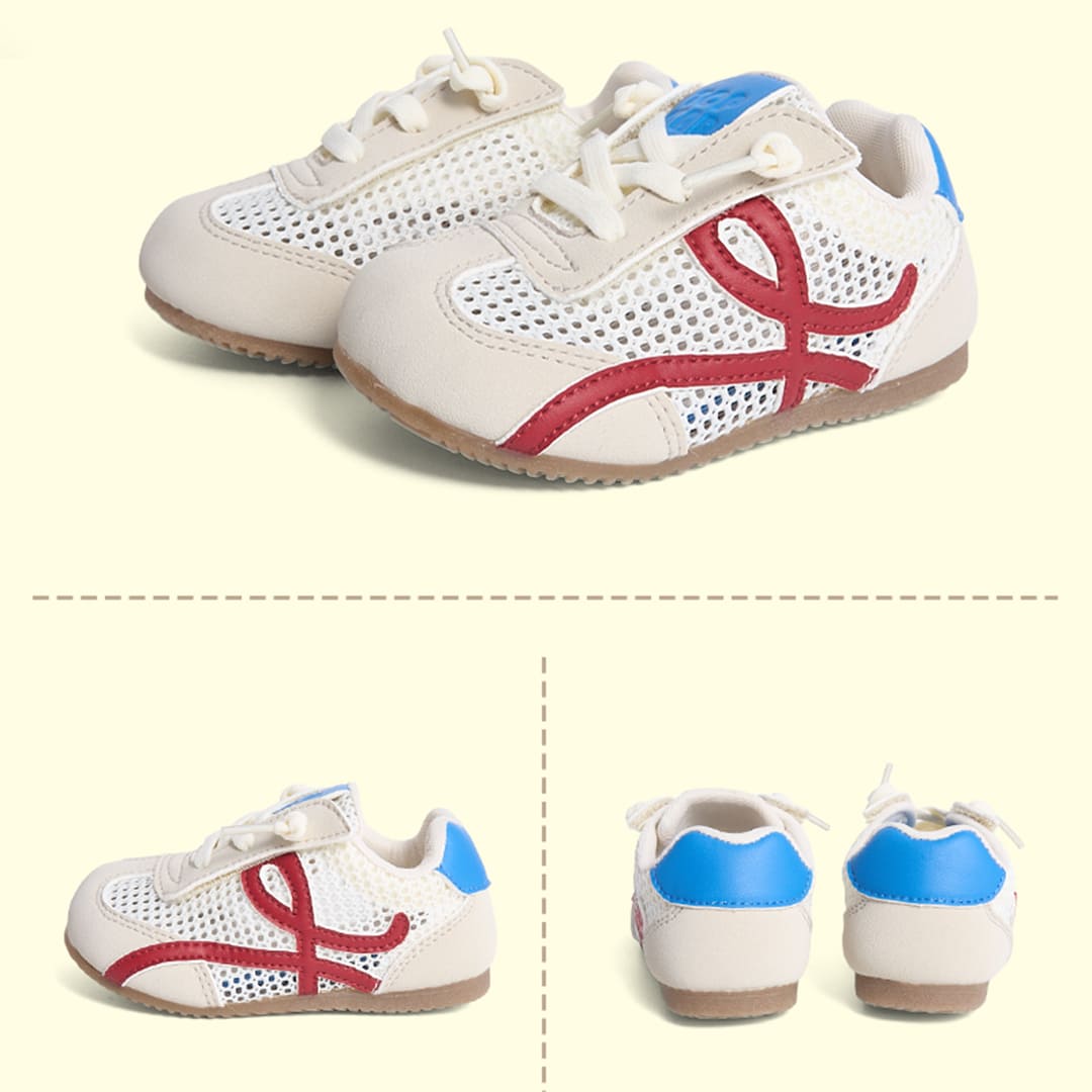 Loopie Air Kid Sneaker – Breathable Mesh, Zero-Drop Sole