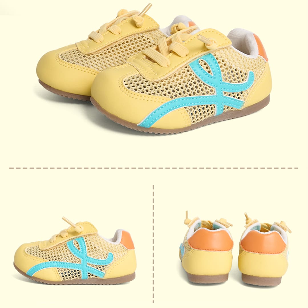 Loopie Air Kid Sneaker – Breathable Mesh, Zero-Drop Sole