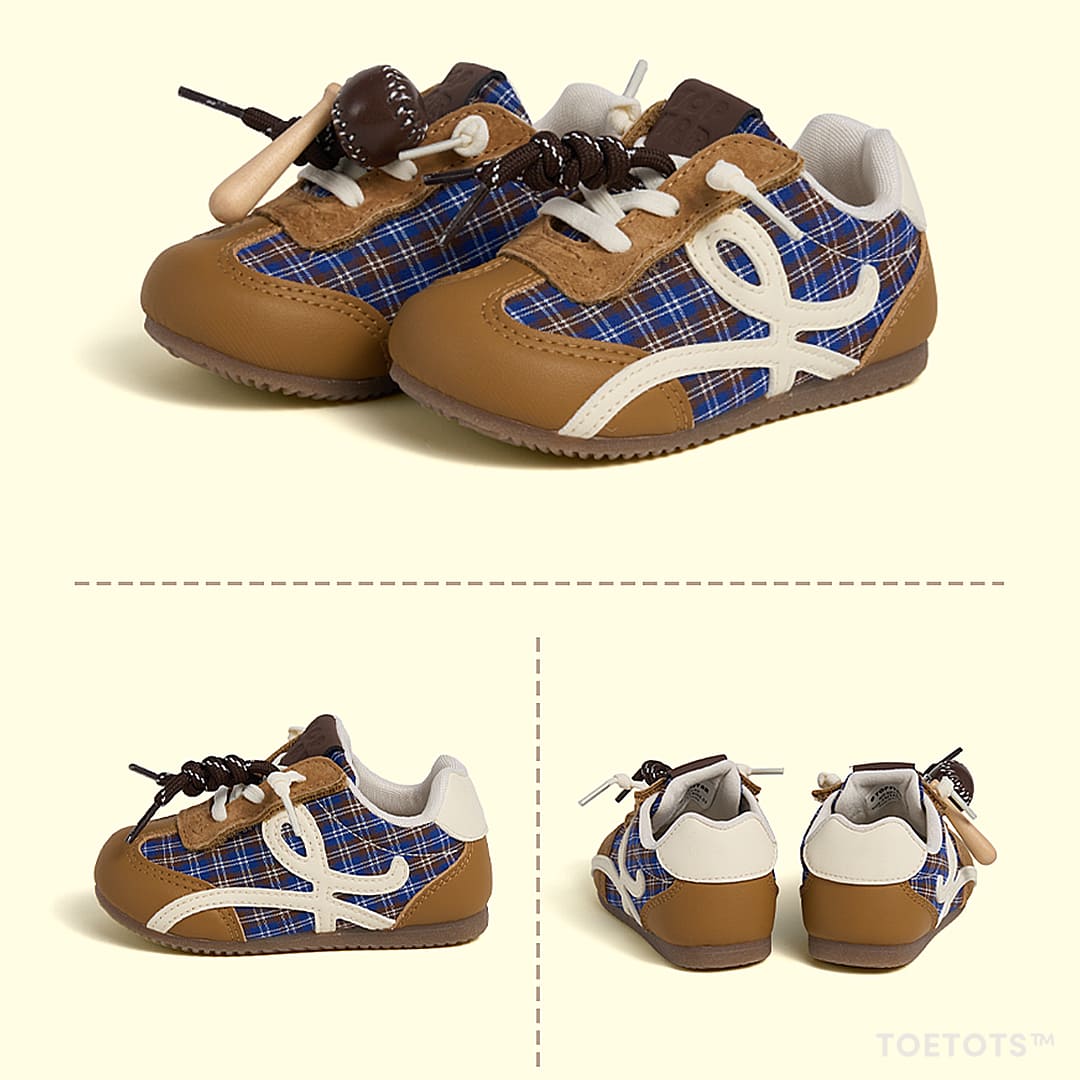 Loopie Play Kid Sneaker – Recycled Leather, Zero-Drop Sole