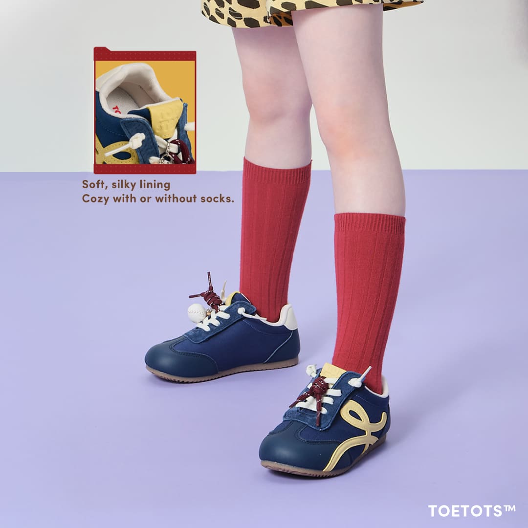 Loopie Play Kid Sneaker – Recycled Leather, Zero-Drop Sole