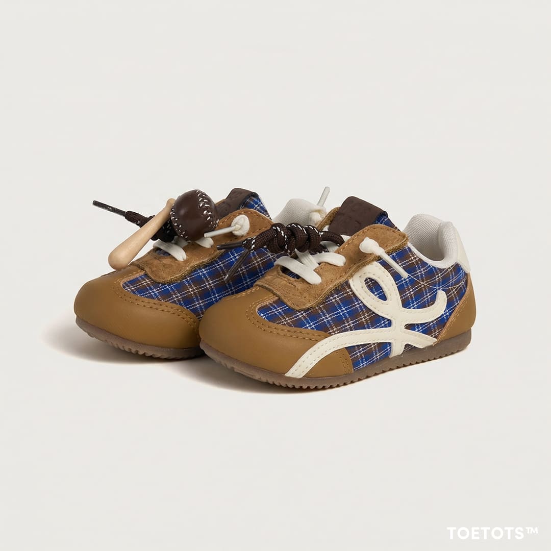 Loopie Play Kid Sneaker – Recycled Leather, Zero-Drop Sole