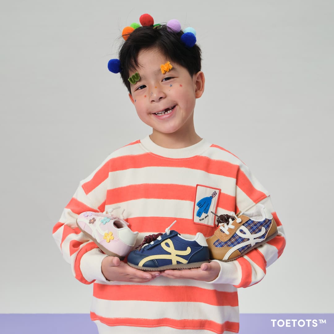 Loopie Play Kid Sneaker – Recycled Leather, Zero-Drop Sole