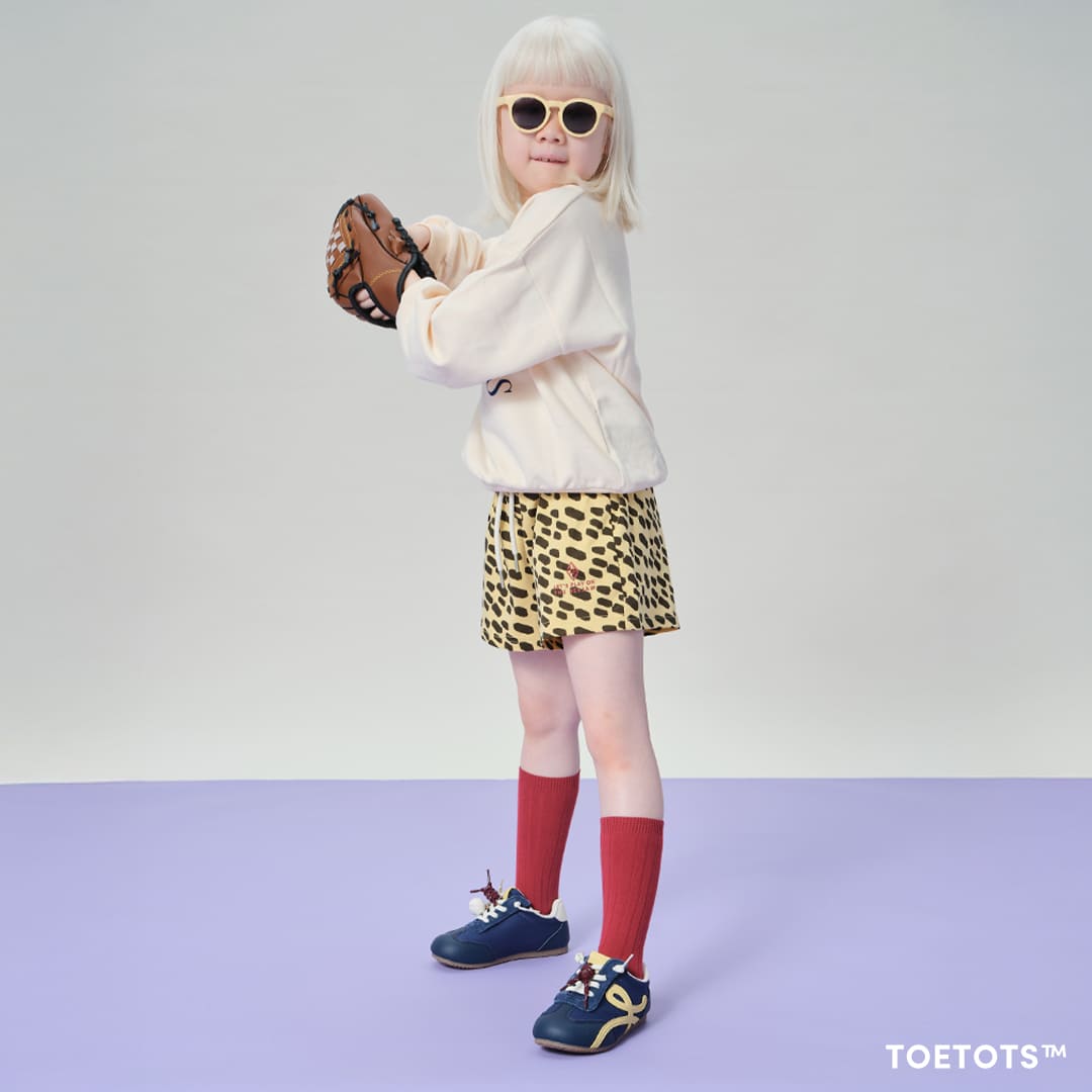 Loopie Play Kid Sneaker – Recycled Leather, Zero-Drop Sole