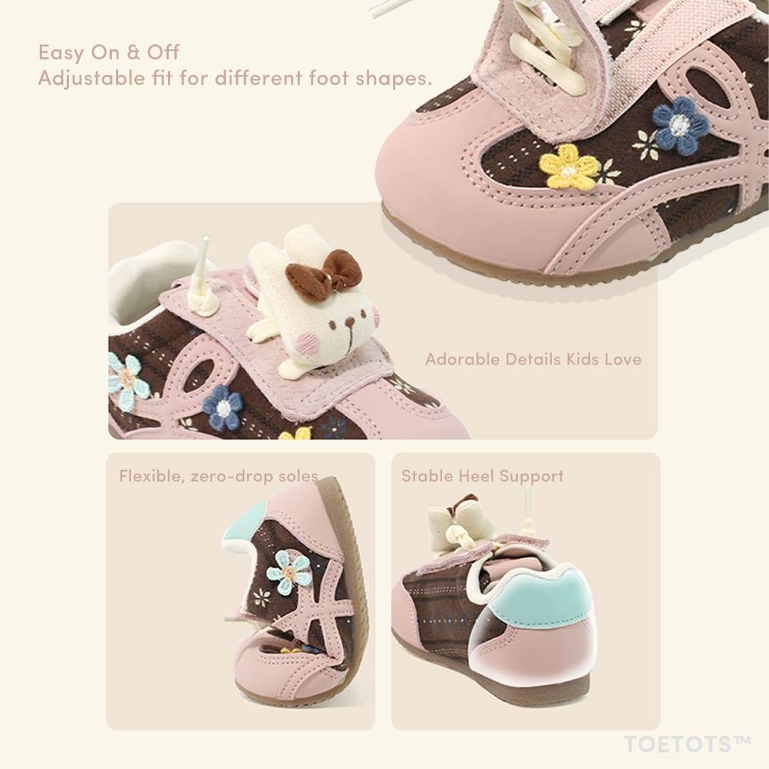 Loopie Play Kid Sneaker – Recycled Leather, Zero-Drop Sole