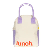 Load image into Gallery viewer, Fluf Organic Cotton Zipper Lunch Bag
