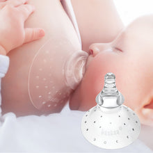 Load image into Gallery viewer, Haakaa Silicone Breastfeeding Nipple Shield, Round Shape 1 pk
