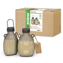 Load image into Gallery viewer, Haakaa Happii Bear Silicone Milk Storage Bag (9oz/260ml)
