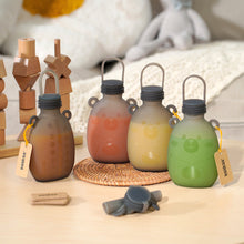 Load image into Gallery viewer, Haakaa Happii Bear Silicone Milk Storage Bag (9oz/260ml)
