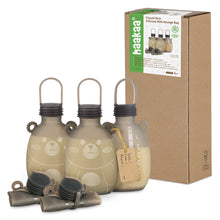 Load image into Gallery viewer, Haakaa Happii Bear Silicone Milk Storage Bag (9oz/260ml)
