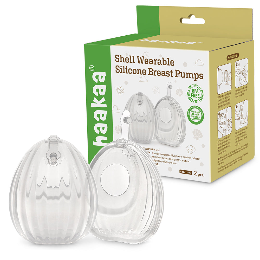 Haakaa Shell Wearable Non-Toxic Silicone Breast Pump