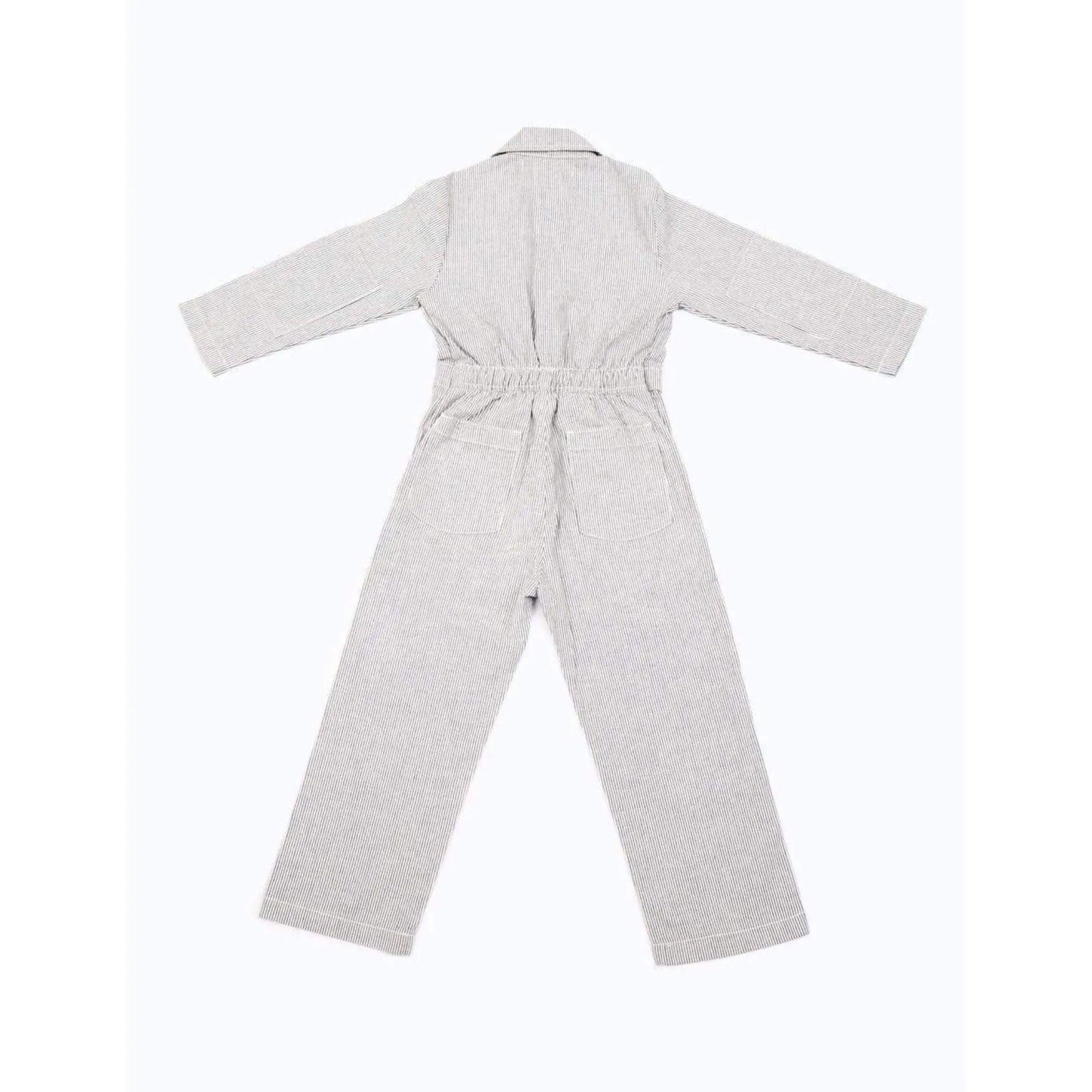 Jackalo Organic Cotton Twill Kids’ Gender-Neutral Mac Coverall