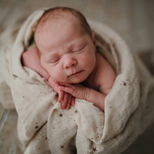 Load image into Gallery viewer, Mushie Organic Cotton Muslin Swaddle Blanket
