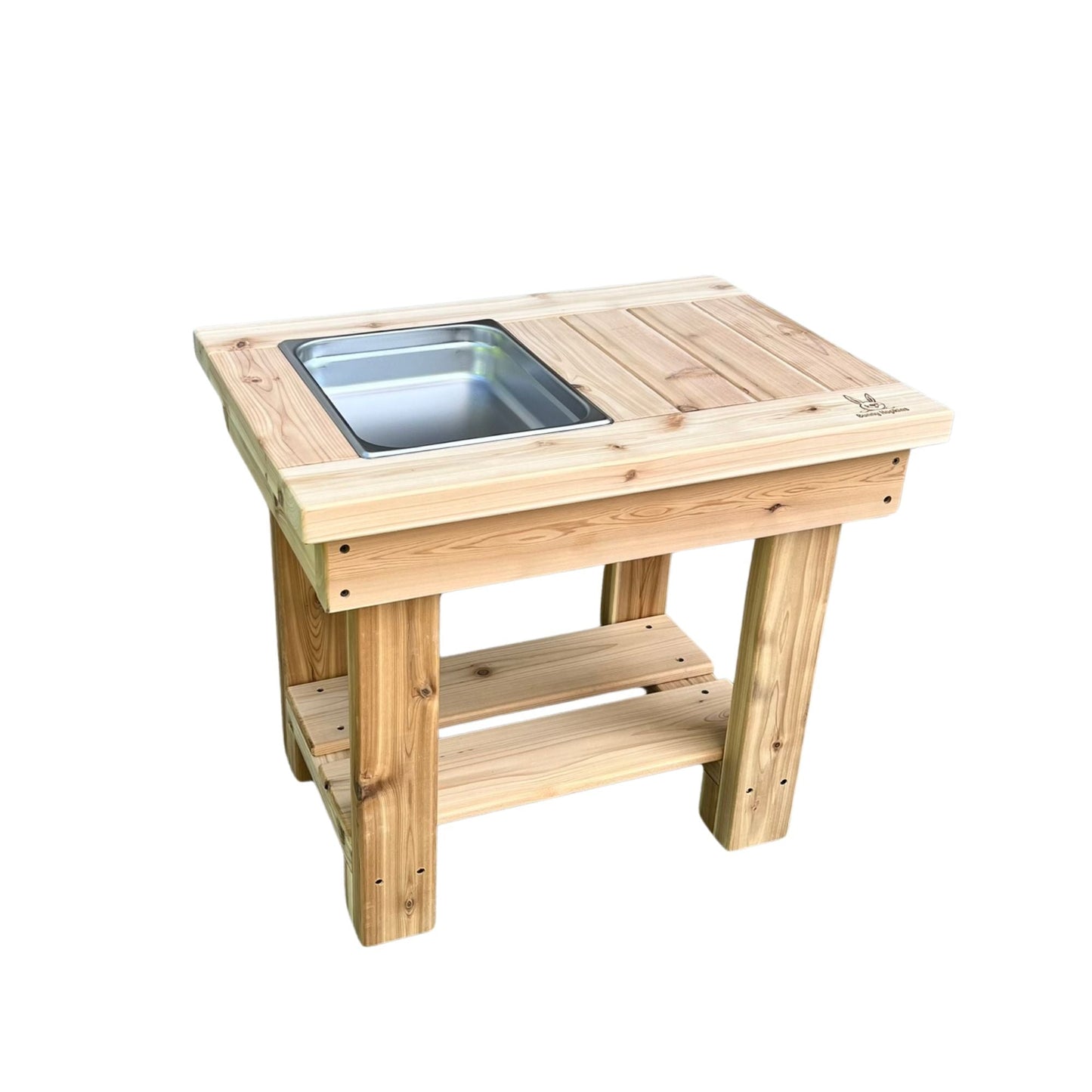 Bunny Hopkins® Mud Kitchen - Eco-Friendly Non-Toxic Outdoor Play Kitchen Made from American Cedar