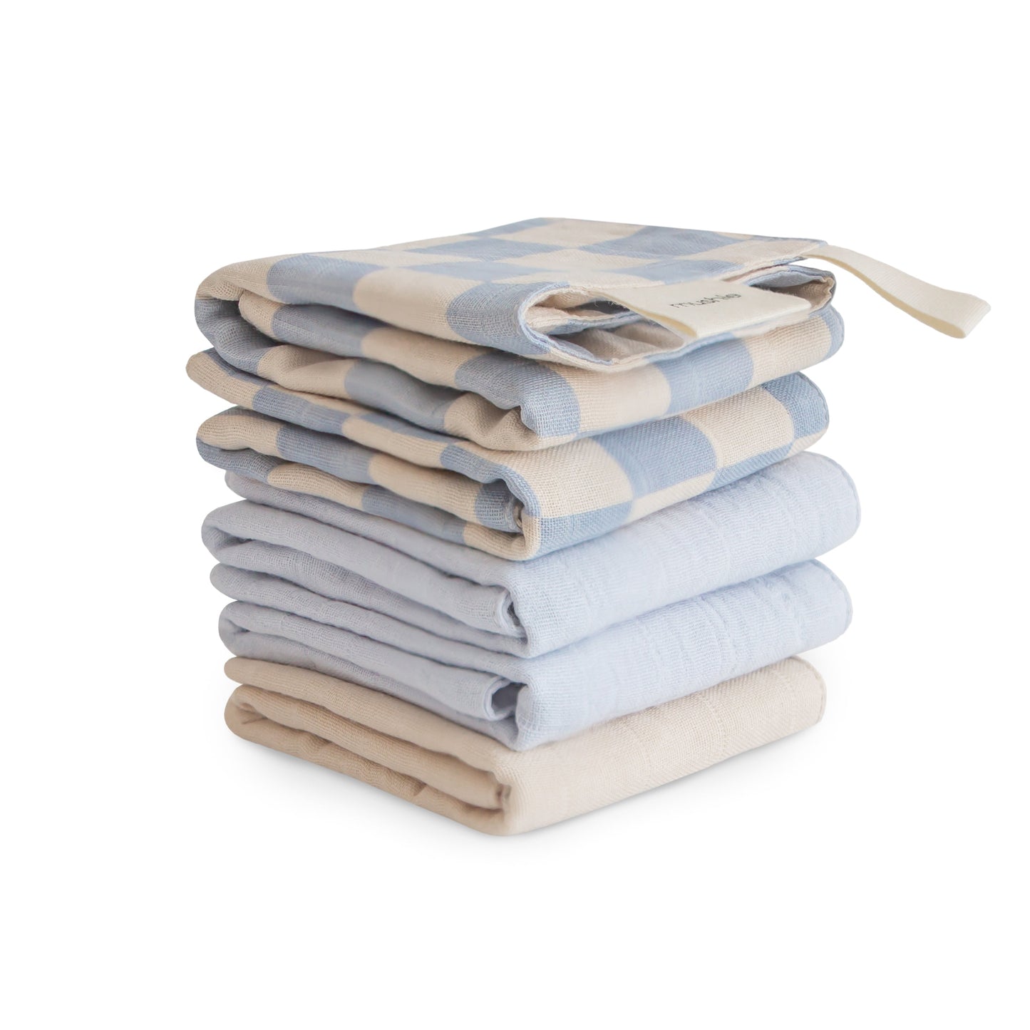 Mushie Organic Muslin Cotton Washcloth
