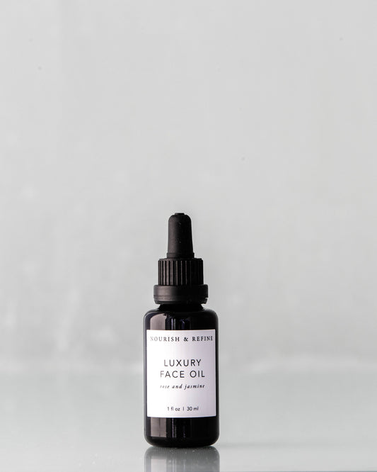 Nourish & Refine Luxury Face Oil - Pure Rosehip & Essential Oils