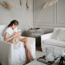 Load image into Gallery viewer, Mushie Organic Cotton Muslin Swaddle Blanket
