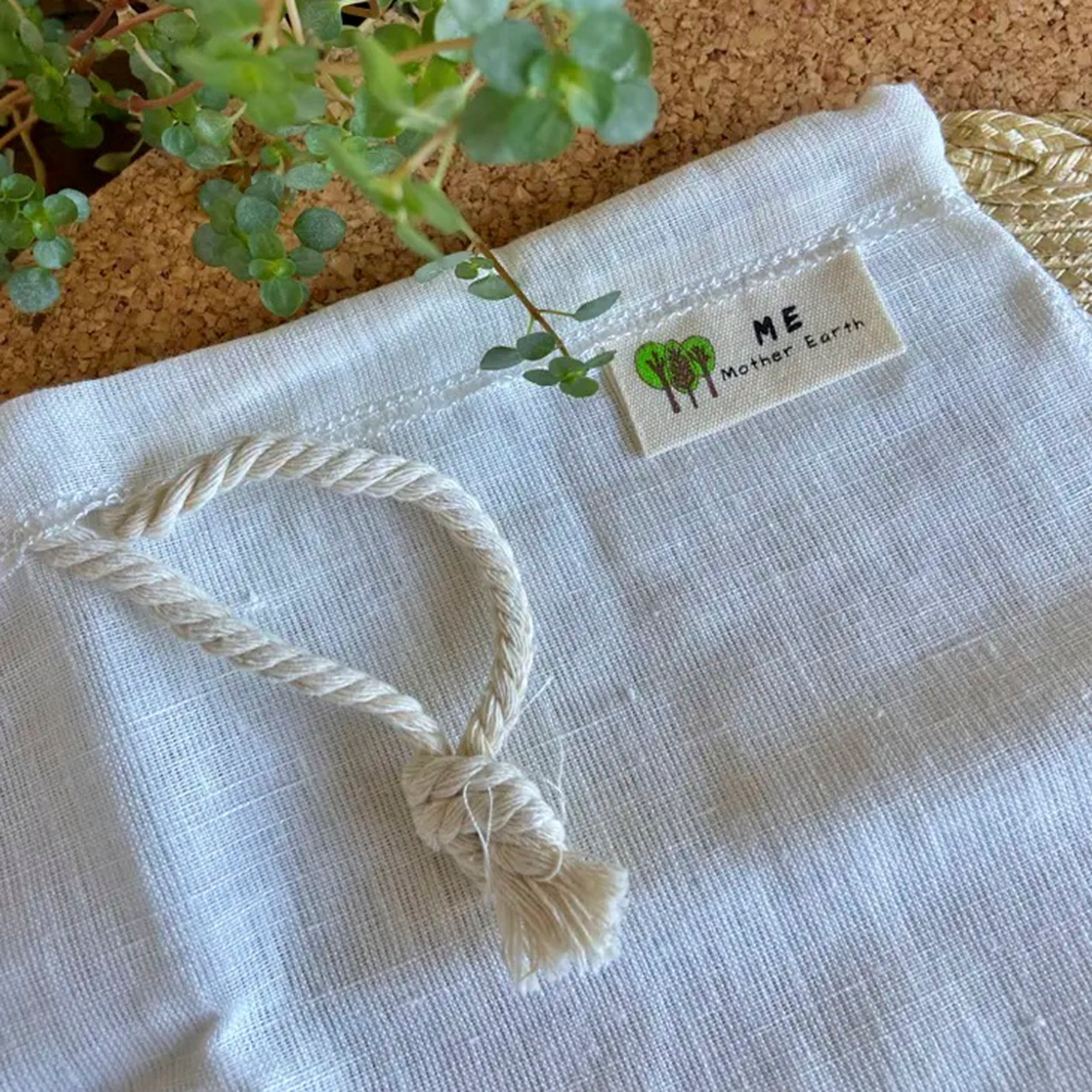 Organic Cotton Nut Milk Bag - Thumbnail 3