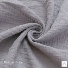 Load image into Gallery viewer, Set of 5 - Boy Burp Cloths in Organic Cotton Double Gauze
