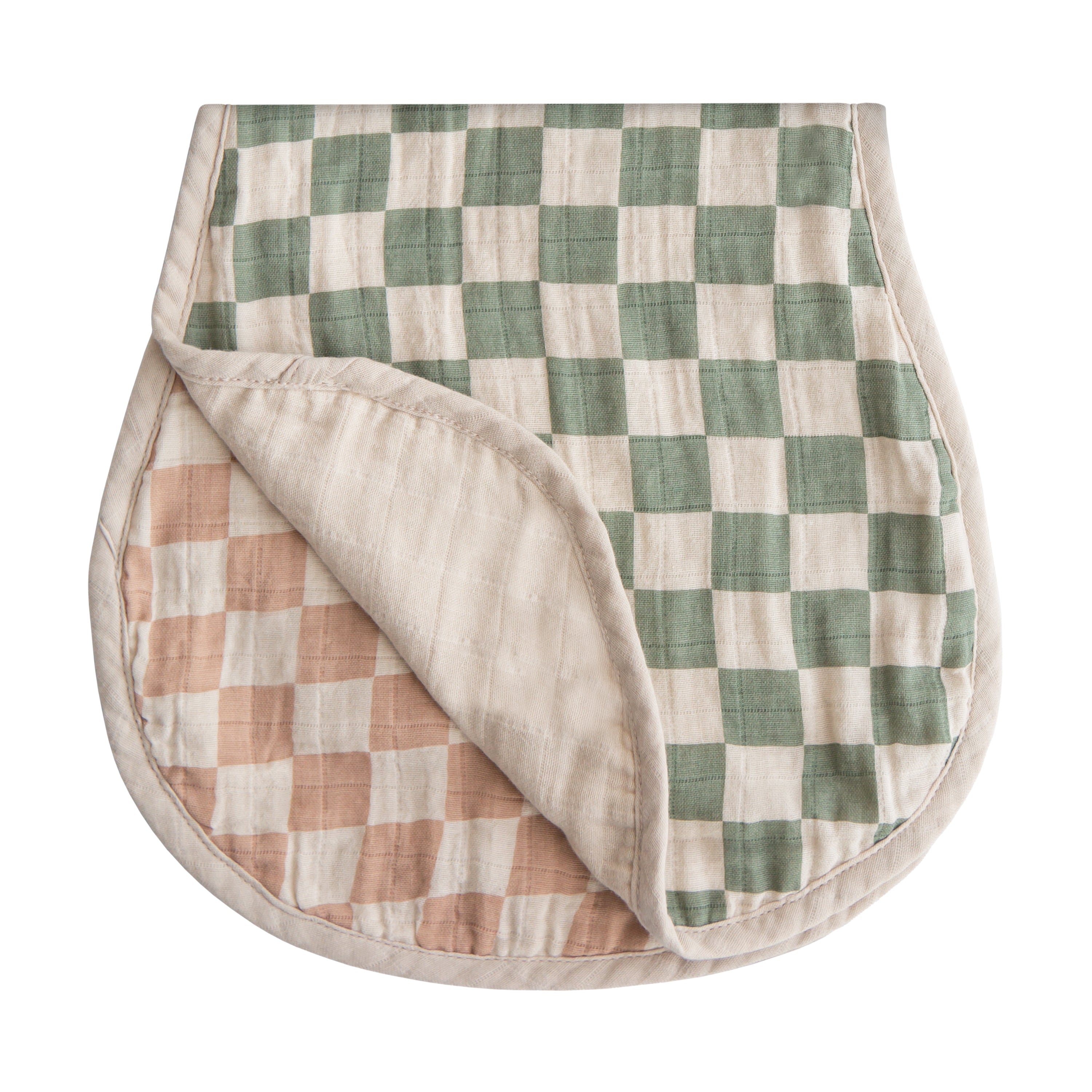 Mushie Organic Cotton Muslin Burp Cloth 2-Pack – Nature Kids Co.