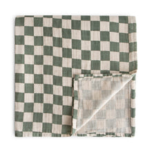 Load image into Gallery viewer, Mushie Organic Cotton Muslin Swaddle Blanket
