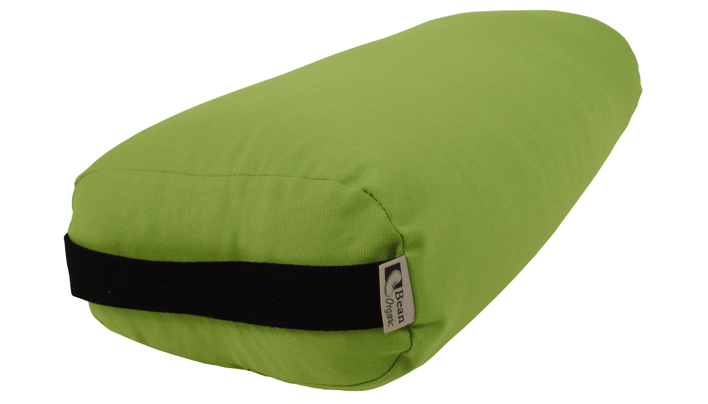 Premium Organic Cotton Yoga Bolster - Round, Rectangle, Pranayama