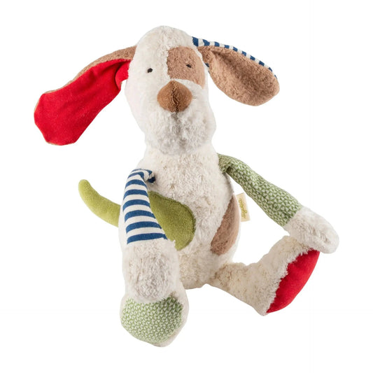 Organic Dog Plush Toy | Natural Cotton & Lambswool Stuffed Animal