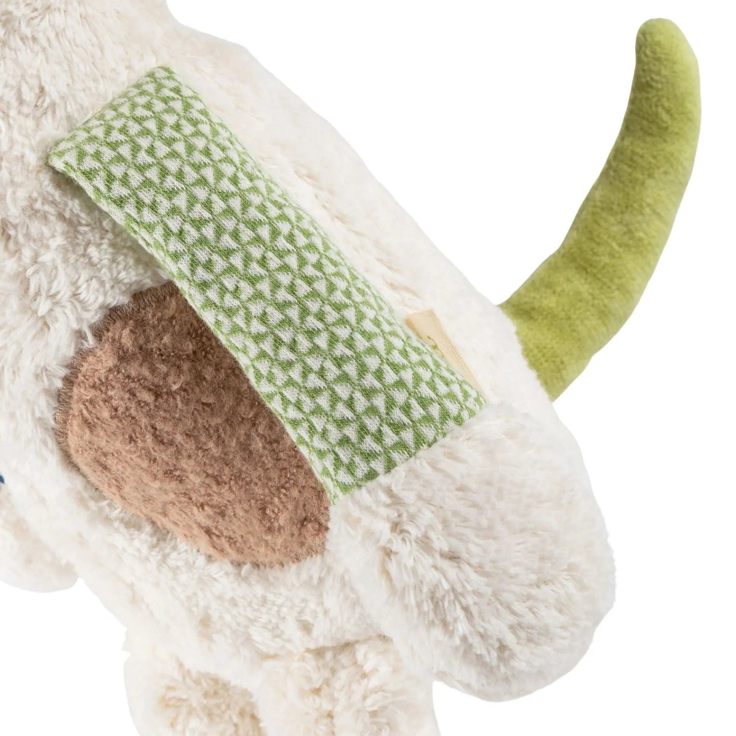 Organic Dog Plush Toy | Natural Cotton & Lambswool Stuffed Animal
