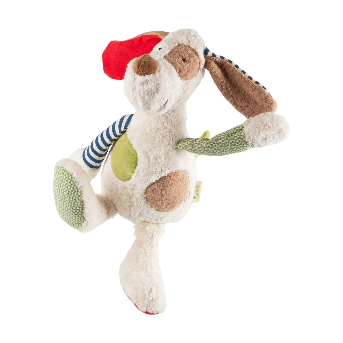 Organic Dog Plush Toy | Natural Cotton & Lambswool Stuffed Animal