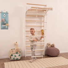 Load image into Gallery viewer, Wood and Hearts Eco-Friendly Wooden Kids&#39; Swedish Wall
