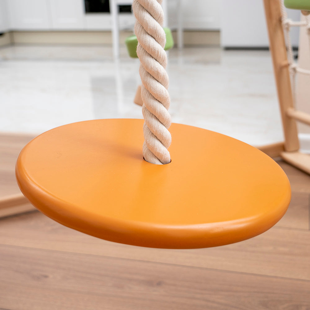 Wood and Hearts Eco-Friendly Natural Wooden Climbing Indoor Playground Jungle Gym