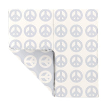 Load image into Gallery viewer, Peace Sign Vegan Leather Mat
