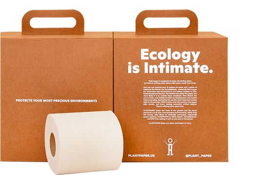 PlantPaper Bamboo Toilet Paper - Tree-Free, Toxin-Free, Plastic-Free