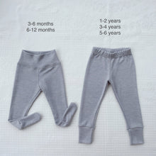 Load image into Gallery viewer, Merino Thermal Base-layer Set  - silver gray
