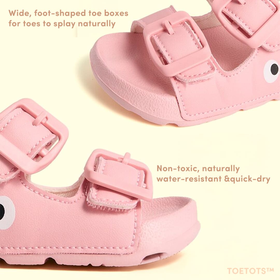 Pebble Kid Sandals – Zero-Drop, Quick-Dry, Wide Toe Box