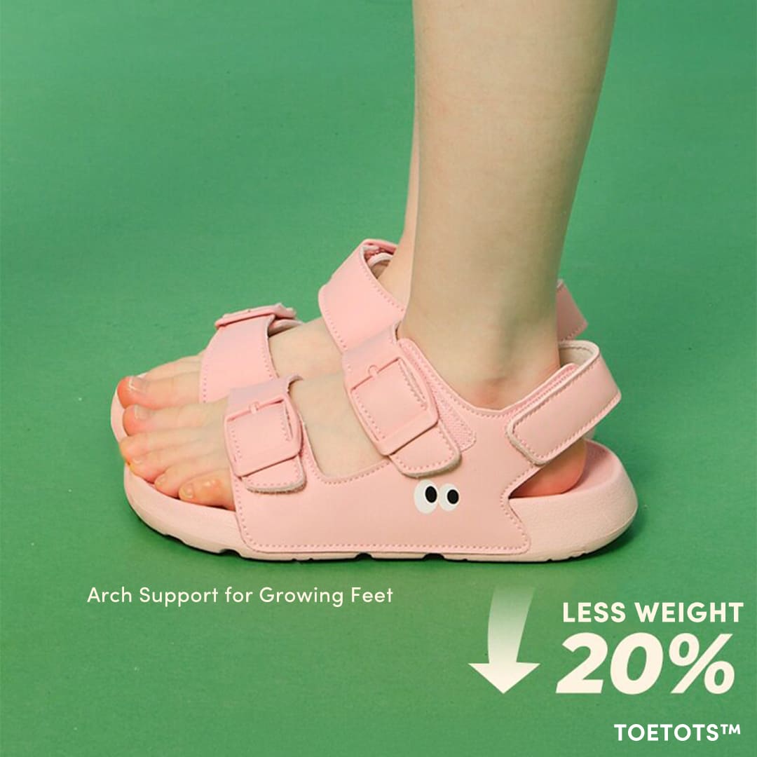 Pebble Kid Sandals – Zero-Drop, Quick-Dry, Wide Toe Box