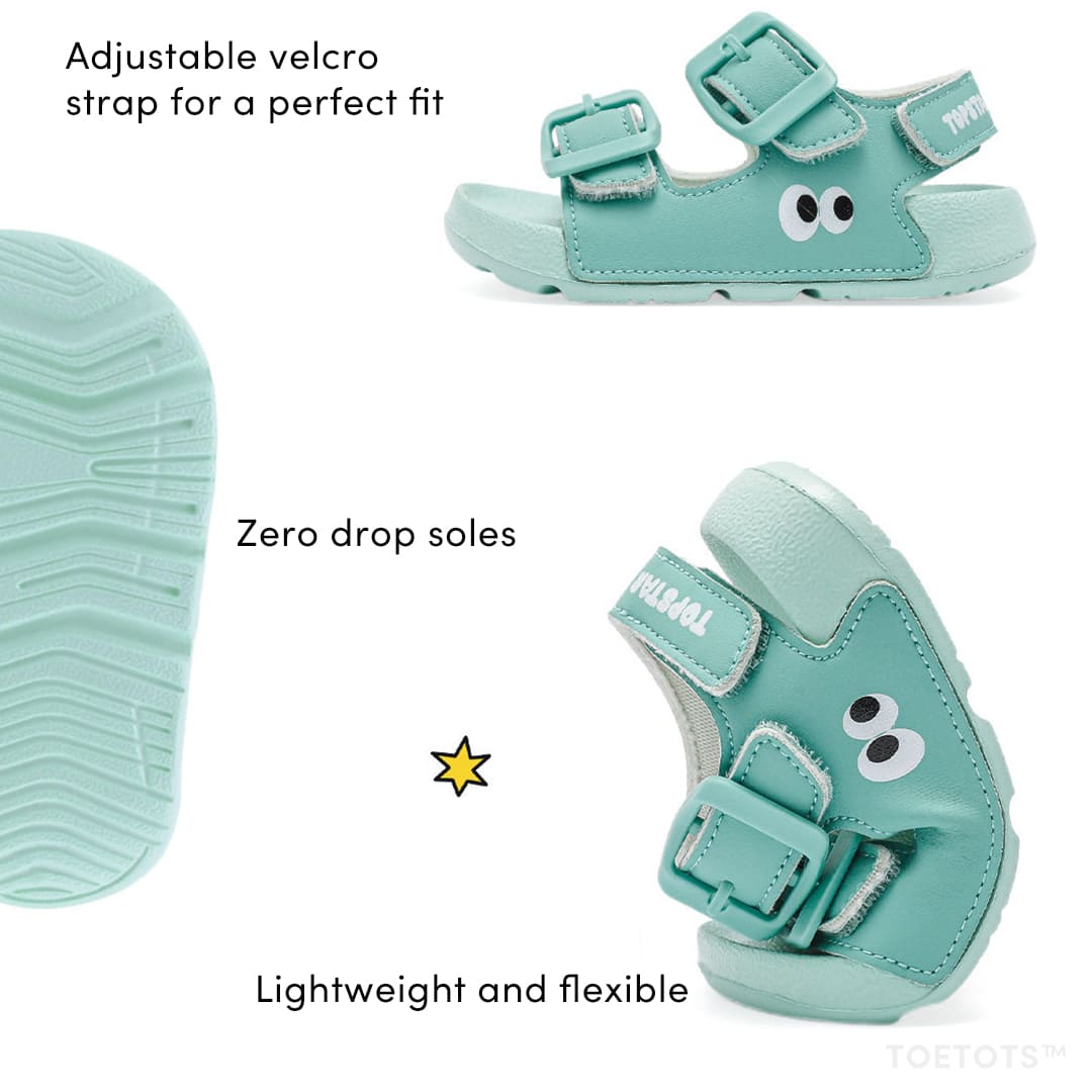 Pebble Kid Sandals – Zero-Drop, Quick-Dry, Wide Toe Box
