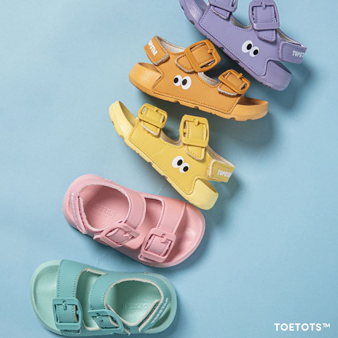 Pebble Kid Sandals – Zero-Drop, Quick-Dry, Wide Toe Box