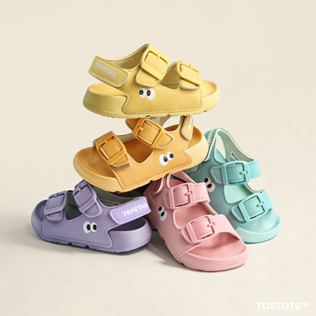 Pebble Kid Sandals – Zero-Drop, Quick-Dry, Wide Toe Box