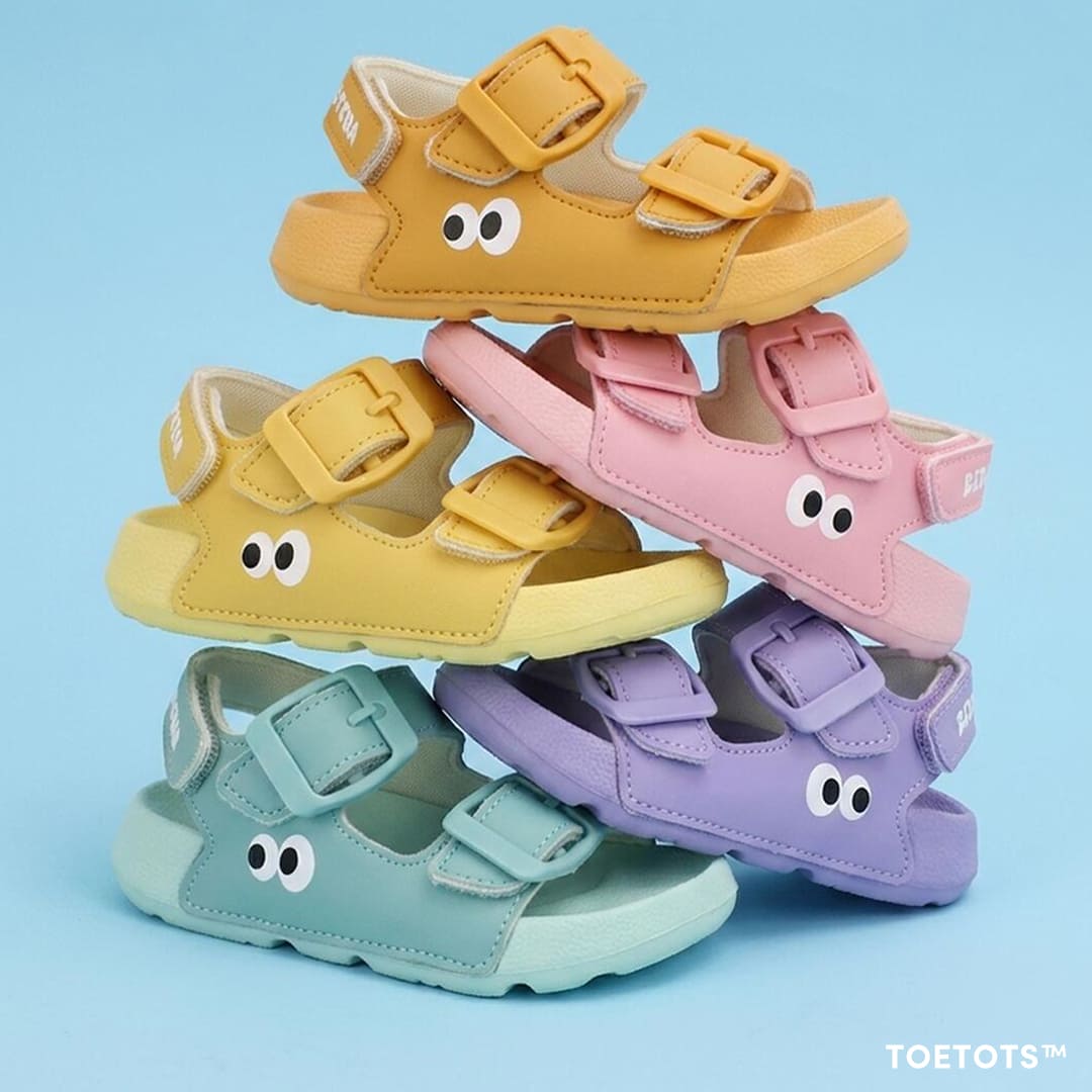 Pebble Kid Sandals – Zero-Drop, Quick-Dry, Wide Toe Box