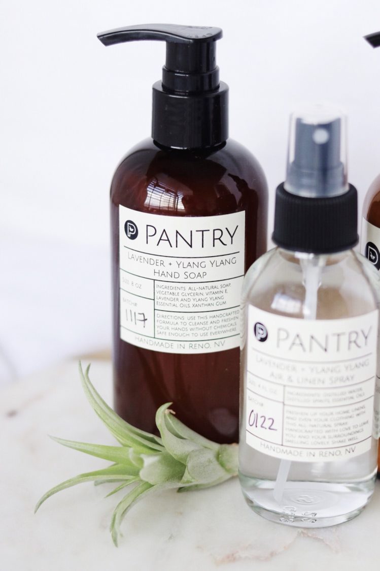 Pantry Products Natural Hand Soap | Plant-Based Hand Wash with Essential Oils | Handmade in Small Batches | BPA-Free Bottle | Vegan & Cruelty-Free - 8oz