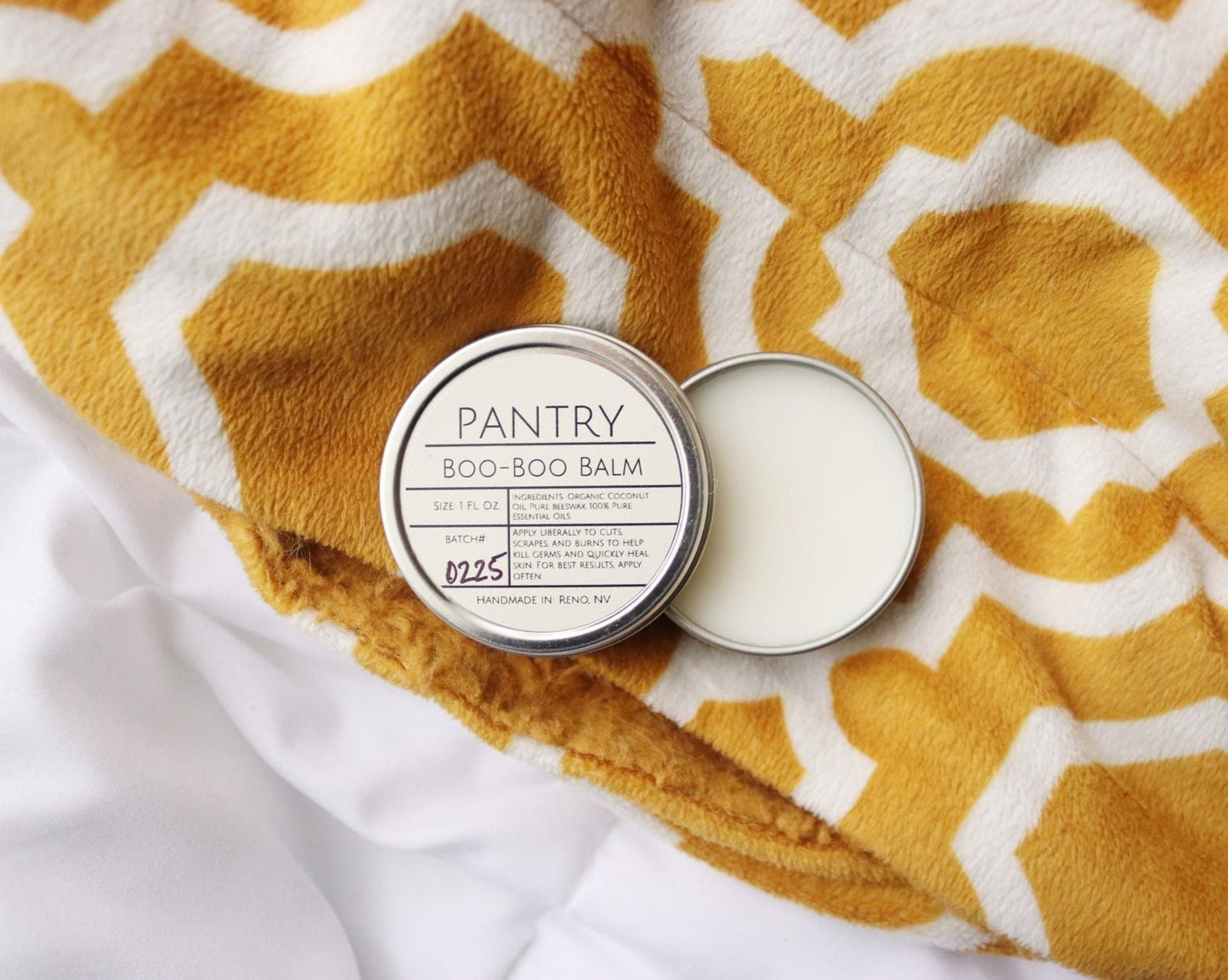 Pantry Boo Boo Balm - All-Natural Healing Salve for Minor Skin Scrapes and Cuts