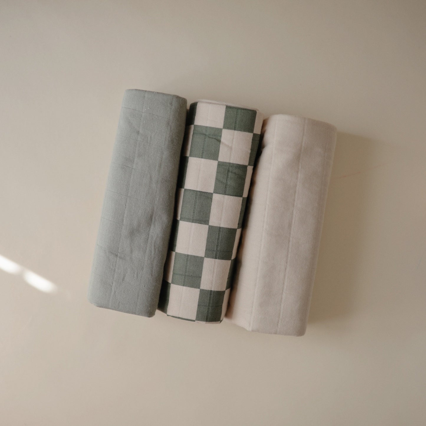 Mushie Organic Cotton Muslin Changing Pad Liners